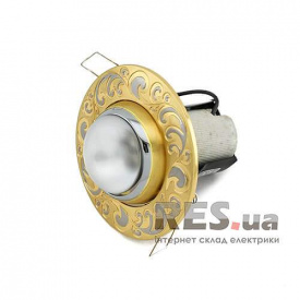 Светильник точечный под рефлекторную лампу 107B SG/N R39 Матовое золото/никель АскоУкрем
