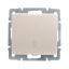Выключатель 2-клавишный проходной жемчужно-белый перламутр RAIN Lezard 703-3088-106 Винница