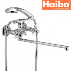 Змішувач для ванни довгий ніс HAIBA VILTA (Chr-143) Чернівці
