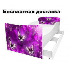 Детская кровать Волшебные бабочки Ивано-Франковск
