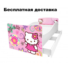 Детская кровать Hello Kitty кроватка Хеллоу Китти Вознесенск