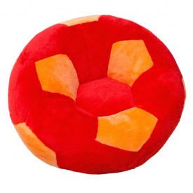 Детское Кресло Zolushka мяч большое 78см красно-оранжевое (ZL2975)