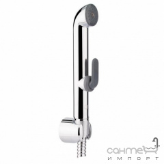Гигиенический душ с шлангом и держателем Q-tap Set CRM A021 хром Кропива