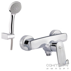 Змішувач для душу з душовим гарнітуром Q-tap Estet CRM 010 хром Вінниця