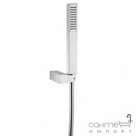 Ручной душ с держателем Bugnatese Accessori RICOP19710 bianco матовый белый