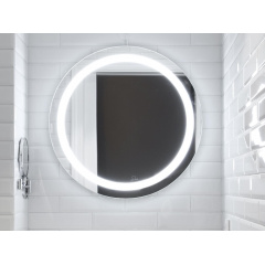 Зеркало Turister круглое 100см с двойной LED подсветкой без рамы (ZPD100) Свесса