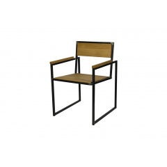 Кресло в стиле LOFT Черный (NS-738) Суми