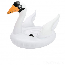 Надувной плотик для катания Intex 57557 «Лебедь»