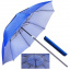 Зонт пляжный Stenson MH-2712 с треногой и колышками 1.45 м Синий Еланец
