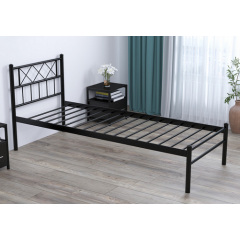 Кровать Сабрина-Лайт Loft-Design 90х200 см металлическая черная Ладан