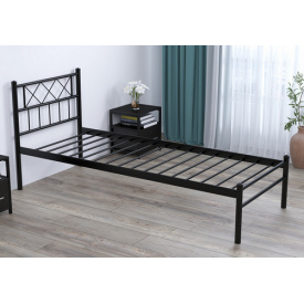 Кровать Сабрина-Лайт Loft-Design 90х200 см металлическая черная