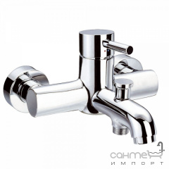 Настенный смеситель для ванны без душевого гарнитура Clever Platinum Minami 97869 Хром Красноград