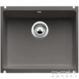 Керамічна кухонна мийка Blanco Subline PuraPlus 375-U 519595+клапан-автомат глянсовий магнолія