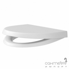 Сидіння для унітазу Cersanit Parva CSSD1003433615 дюропласт soft-close антибактеріальний білий Полтава