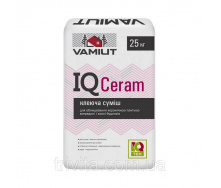 Клей для плитки керамической IQ CeramSR (25 кг) серый Vamiut