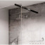 Кронштейн для душової кабіни бездверної Ravak W Set-Uni Free/Wall GWD010003023 регульований чорний Київ