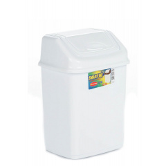 Ведро для мусора Senyayla 1,5 л Белое (4174-bl) Хмельницький