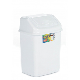 Ведро для мусора Senyayla 1,5 л Белое (4174-bl)