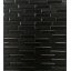 Самоклеючі декоративні 3D панелі під цеглу вузьку чорну 700x770x8 мм Тернопіль