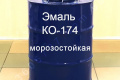 КО-174 Емаль для захисно-декоративного оздоблення фасадів будівель Технобудресурс бочка 50 кг