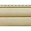 Сайдинг Ю-пласт виниловый Блок-Хаус панель 3,4х0,23 под сруб Кремовый Херсон