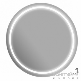 Круглое зеркало в ванную комнату Ювента Arizona Round 80 с LED подсветкой и выключателем