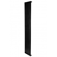 Вертикальный дизайнерский радиатор ARTTIDESIGN Livorno 5/1800 чёрный мат Мукачево