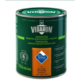 Лакобейц для дерева VIDARON 0,75л сосна золота L02 (8)