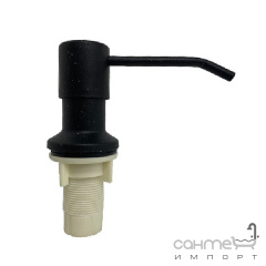 Врізний дозатор для кухонної мийки Adamant DA-01 03 чорний Черкаси