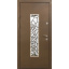 Двері вхідні MAGDA Т4,01 (N291) 96см термо дуб бронзовий - 142 КОВКА №19 ПРАВІ (З ТЕРМОРОЗРИВОМ) Гайсин