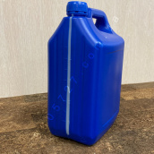 Пластиковая синяя канистра 5 литров Технобудресурс