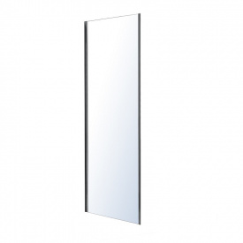 EGER LEXO стенка боковая 90x195см для комплектации с дверью прозрачное стекло 6мм хром