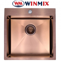 Кухонная мойка Winmix WM 5050х200x1.0-PVD-BRONZE Рівне