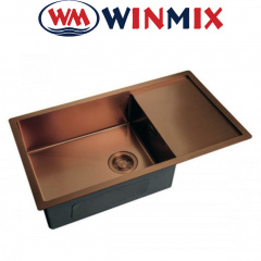 Кухонная мойка Winmix WM 7844-200x1.2-PVD-BRONZE Рівне