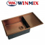 Кухонная мойка Winmix WM 7844-200x1.2-PVD-BRONZE Запоріжжя