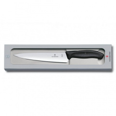 Кухонный нож Victorinox SwissClassic Carving разделочный 19 см Черный (6.8003.19G) Ивано-Франковск