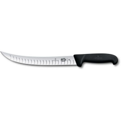 Кухонный нож мясника Victorinox Fibrox Butcher 25 см Черный (5.7223.25) Дніпро