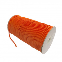 Шнурок-резинка круглый Luxyart 3 мм 500 м Оранжевый (Р3-6) Херсон