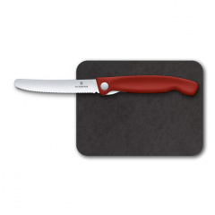 Набор "Victorinox"с SwissClassic Cutting Board Set складной кухонный нож и компактная разделочная доска (6.7191.F1) Рівне