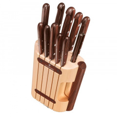 Кухонный набор Victorinox Rosewood Cutlery Block 12 предметов с деревянными ручками (5.1150.11) Львів