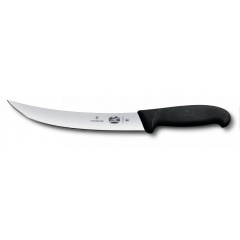 Кухонный нож мясника Victorinox Fibrox Breaking 20 см Черный (5.7203.20) Киев