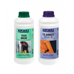 Набор Nikwax Twin Pack Tech Wash 1L + TX Direct 1L (NIK-TWTX1L) Запорожье