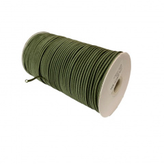 Шнурок-резинка круглый Luxyart 3 мм 500 м Оливковый (Р3-4) Херсон