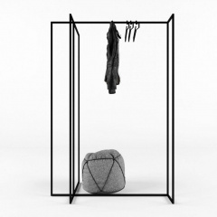 Вешалка стойка для одежды GoodsMetall в стиле Лофт 1600х1100х580мм ВШ135 Івано-Франківськ