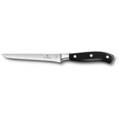 Кухонный кованый нож Victorinox Grand Maitre обвалочный 15 мм в подарочной коробке Черный (7.7303.15G) Ужгород