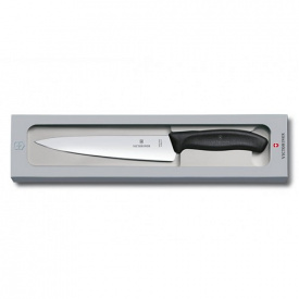 Кухонный нож Victorinox SwissClassic Carving разделочный 19 см Черный (6.8003.19G)