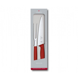 Кухонный набор ножей Victorinox SwissClassic Carving Set Красный (6.7131.2G)