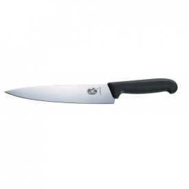 Кухонный нож Victorinox Fibrox Carving Поварской 220 мм Черный (5.2003.22)