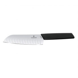 Кухонный нож Victorinox Swiss Modern Santoku 17 см Черный (6.9053.17KB)