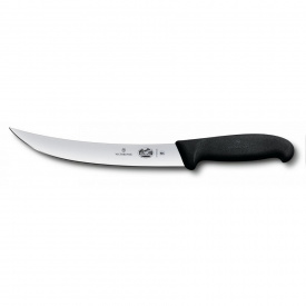 Кухонный нож мясника Victorinox Fibrox Breaking 20 см Черный (5.7203.20)